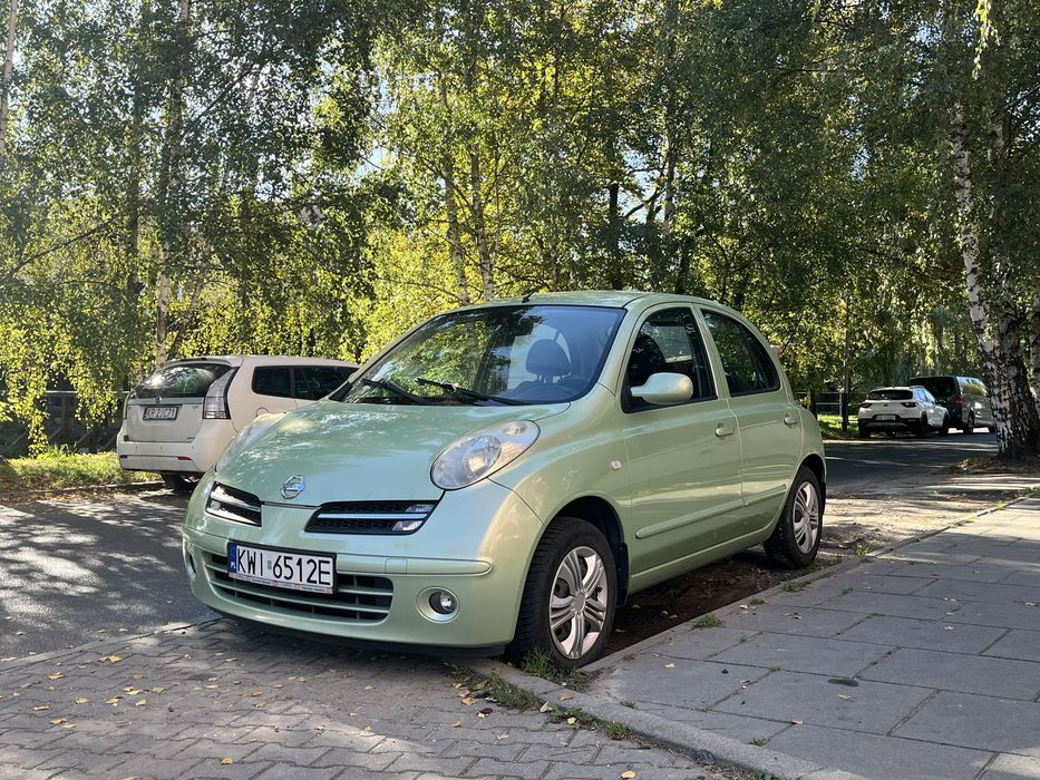 Nissan Micra K12 2005r. 200tys. przebiegu klimatyzacja, android kamera