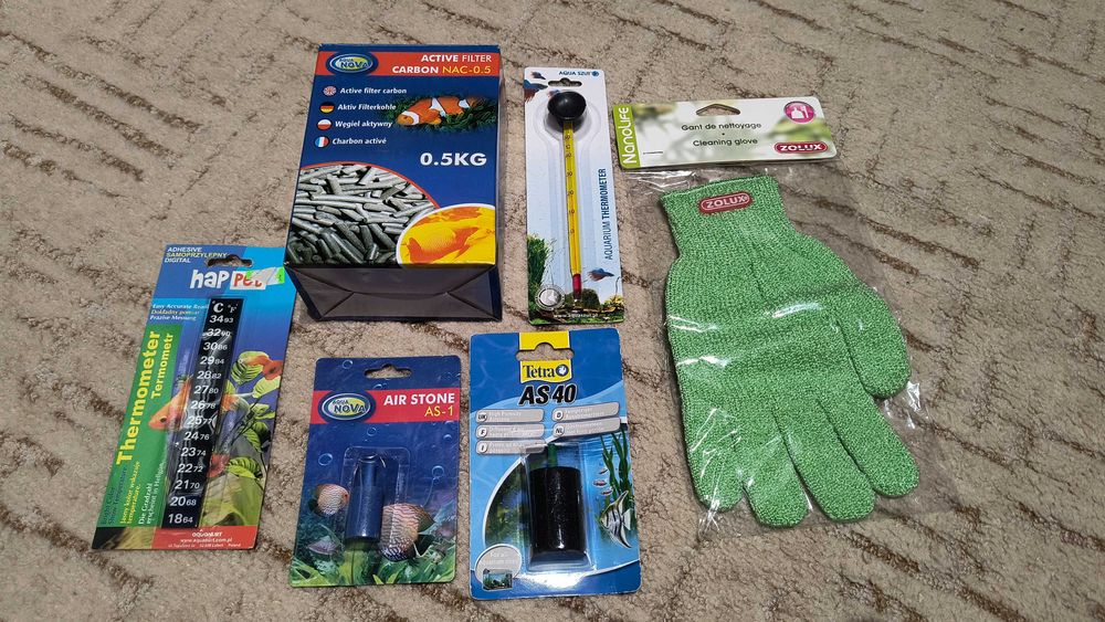 Drobne akcesoria akwarystyczne