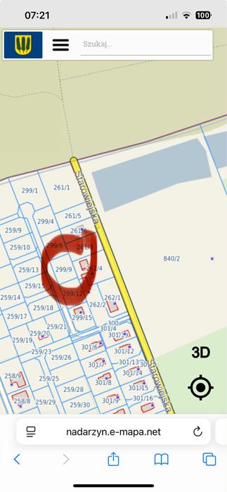 Działka Stara Wieś/ Nadarzyn 950 m kw