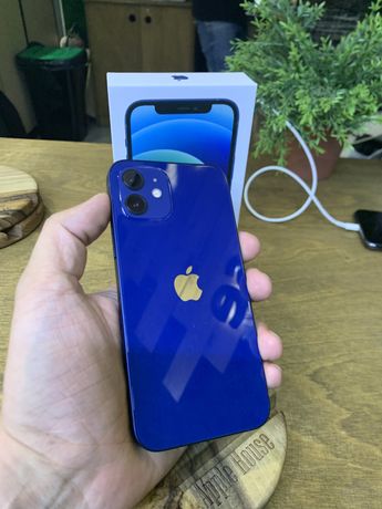iPhone 12 64 blue neverlock Гарнатия 6мес 100%акб