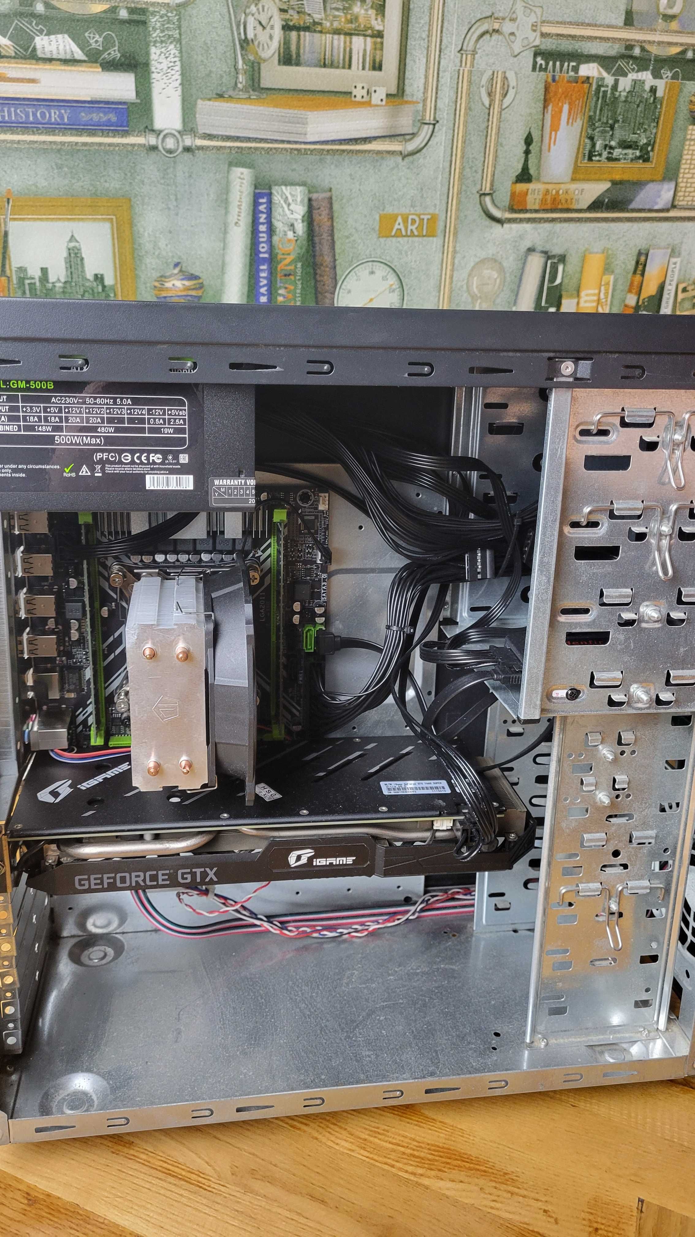 Ігровий ПК (6 ядер, 12 п., 16 ГБ ОЗУ, GTX 1660 Super).