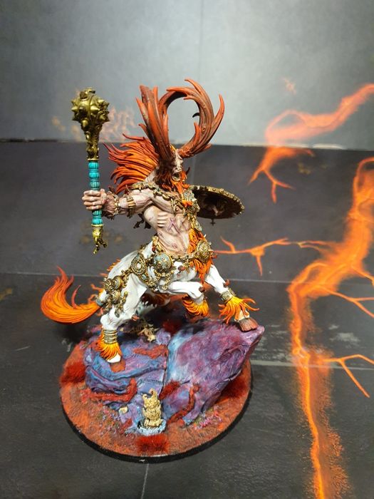 Kragnos end of empires pomalowany