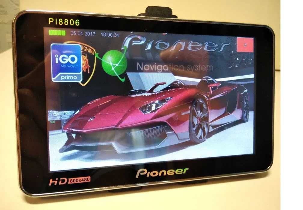 Вантажний GPS навігатор Pioneer 7 дюйм. Карти Європи, України 2025р