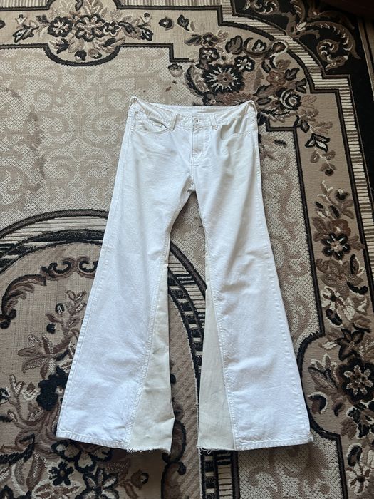 Клеш/Flared джинсы белые