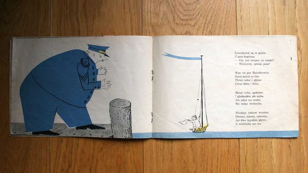 Julian Tuwim. Pan Maluśkiewicz i Wieloryb (Il. Bohdan Butenko) 1965