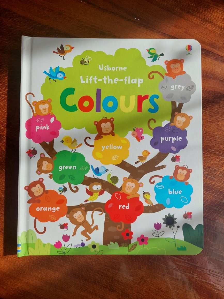 Розвиваючи книга англійською з віконцями. Usborne lift the flap