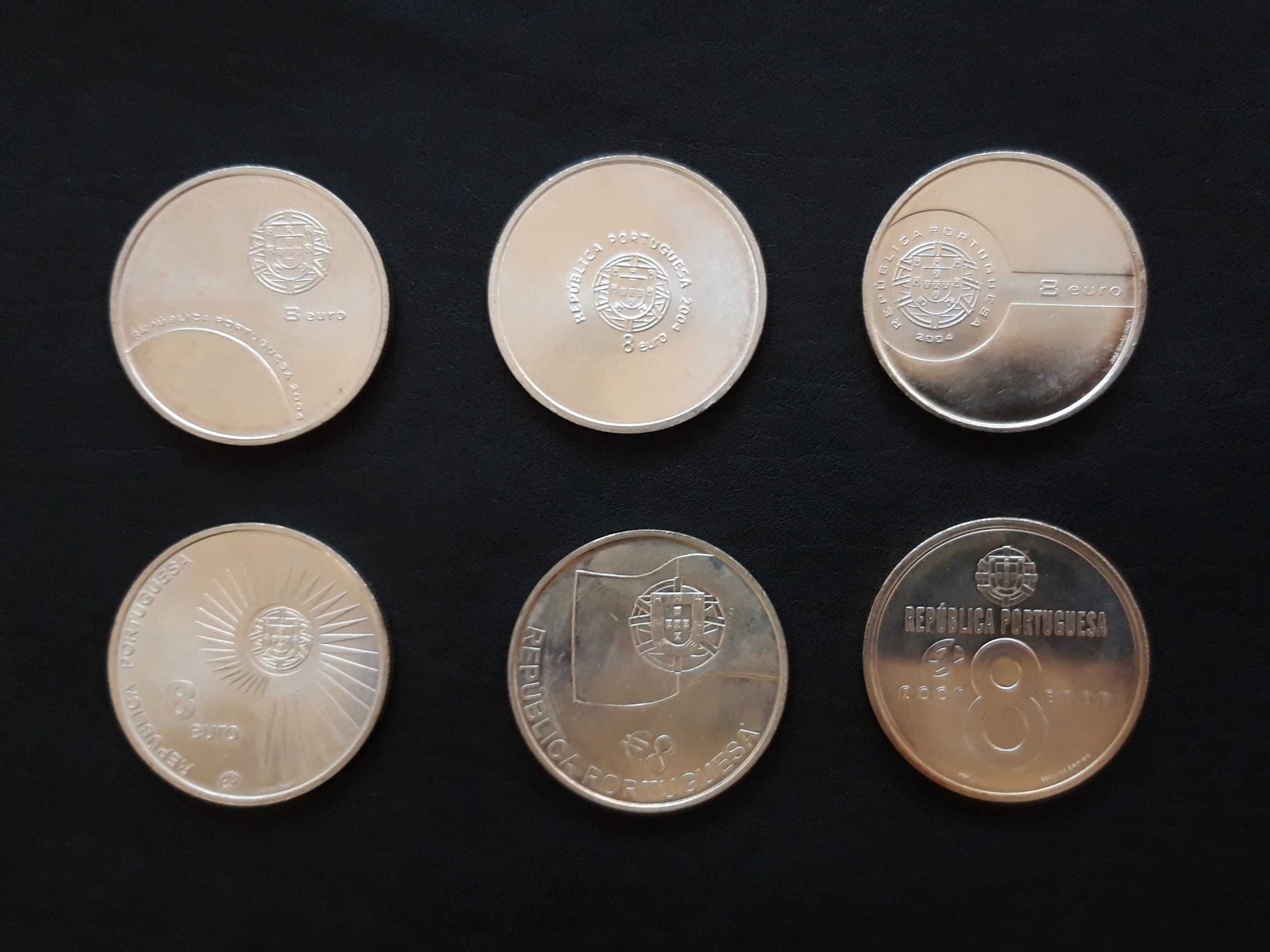 Moedas comemorativas de € 8,00 (Portugal)