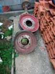 Eixos de reboque de motocultivador