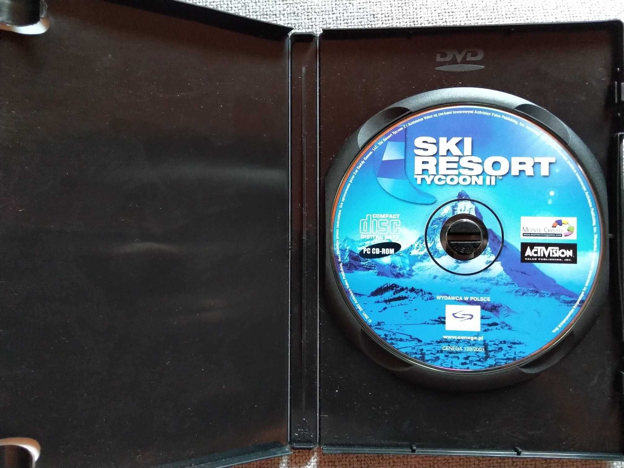 Ski Resort Tycoon II - gra komputerowa CD BOX UNIKAT