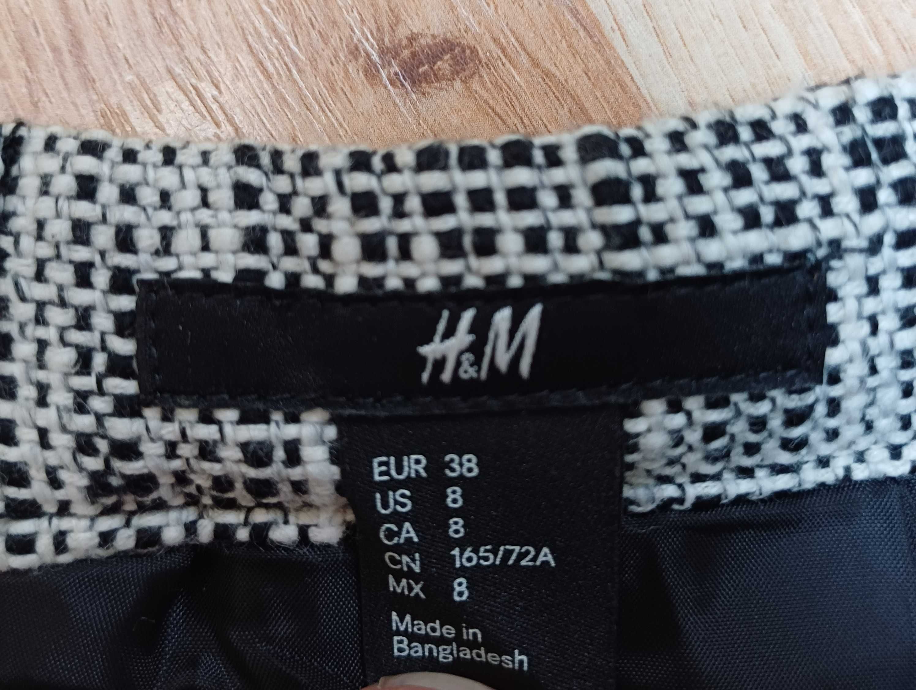 H&M spódnica bawełna r. 38