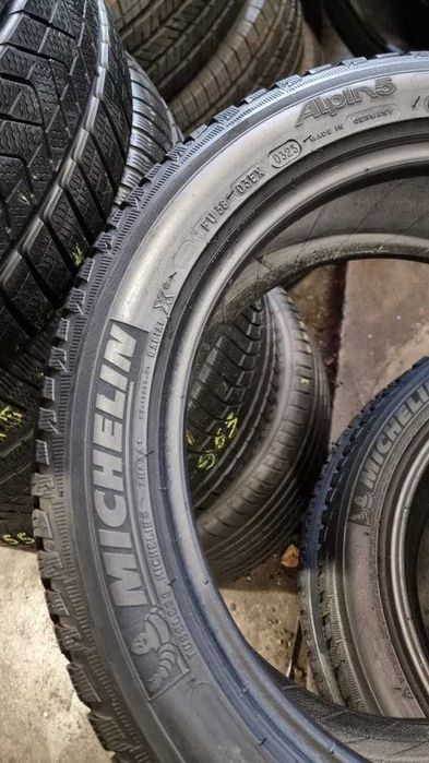 Шини Зимові 215х50хR17 Michelin Alpin5 2шт85%Протектор made in Germany