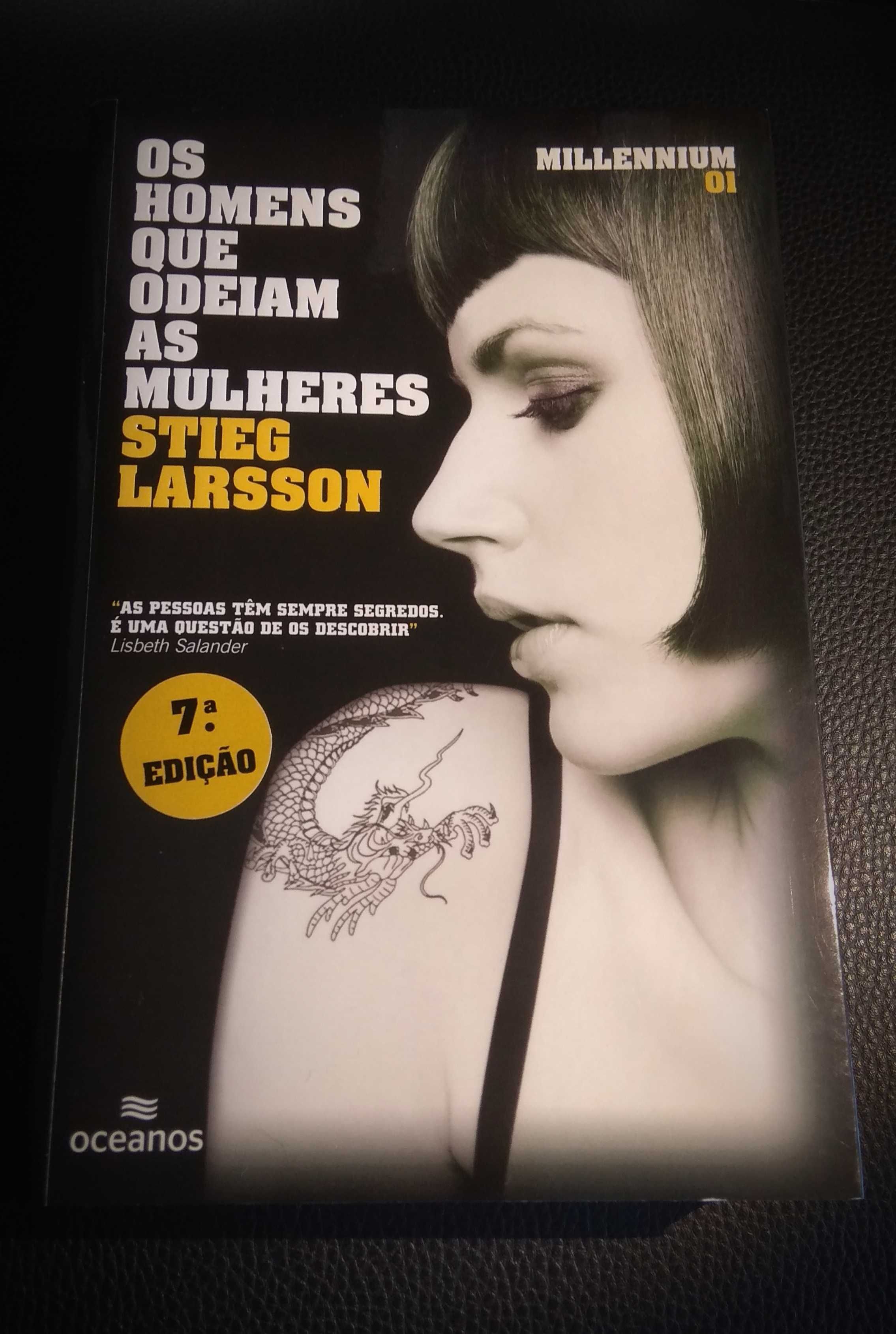 OS HOMENS QUE ODEIAM AS MULHERES - Stieg Larsson - Saga Millennium