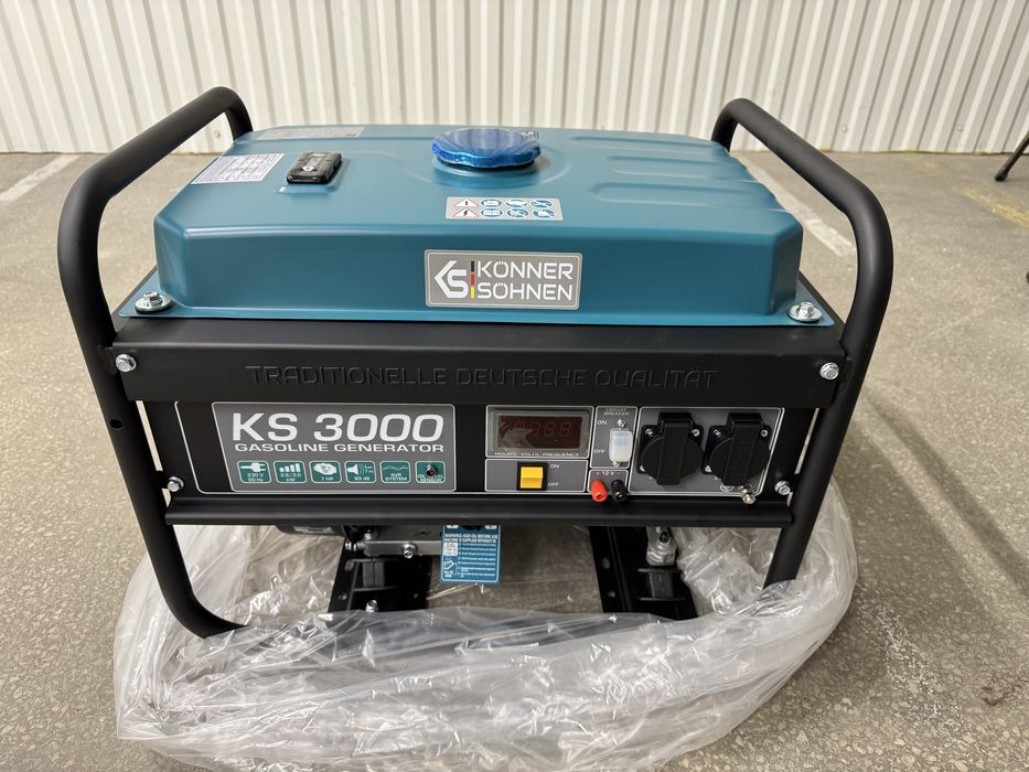 Agregat generator prądu benzynowy 2600W Konner Sohnen KS 3000 promocja