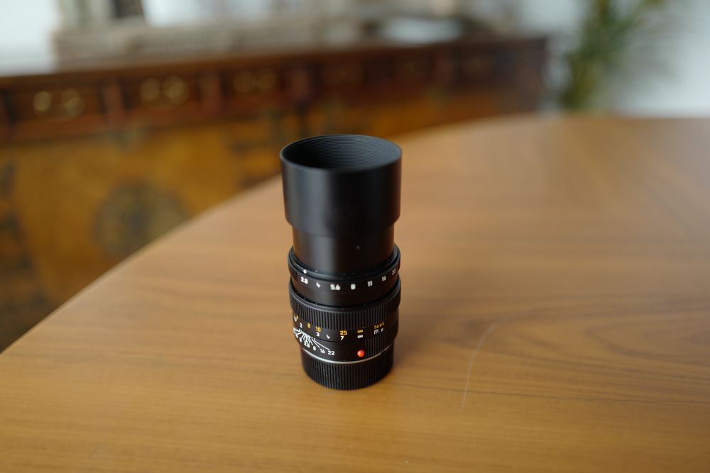 LEICA ELMARIT-M 1:2,8 / 90MM c/papéis