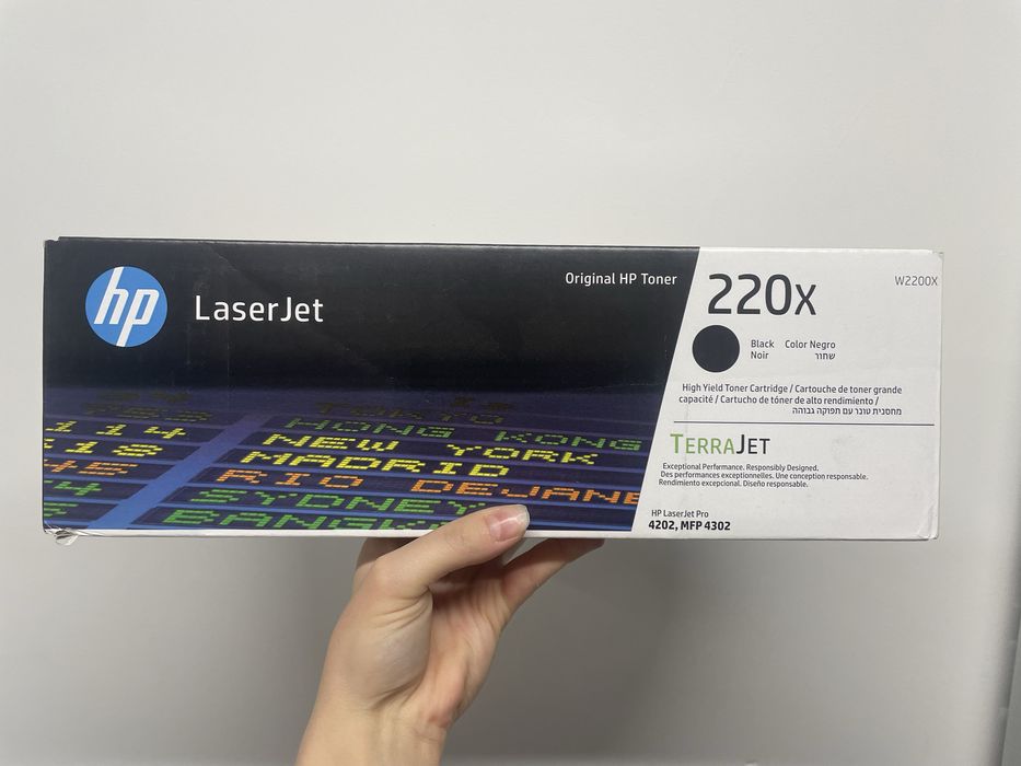 Hp laser toner 220x czarny, magneta, yellow, cyan oryginalny