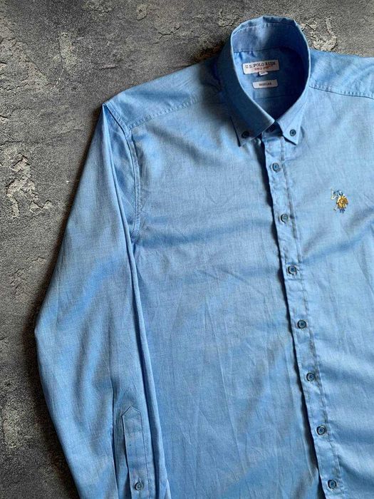 Рубашка US Polo Assn сорочка Оригінал. Розмір M