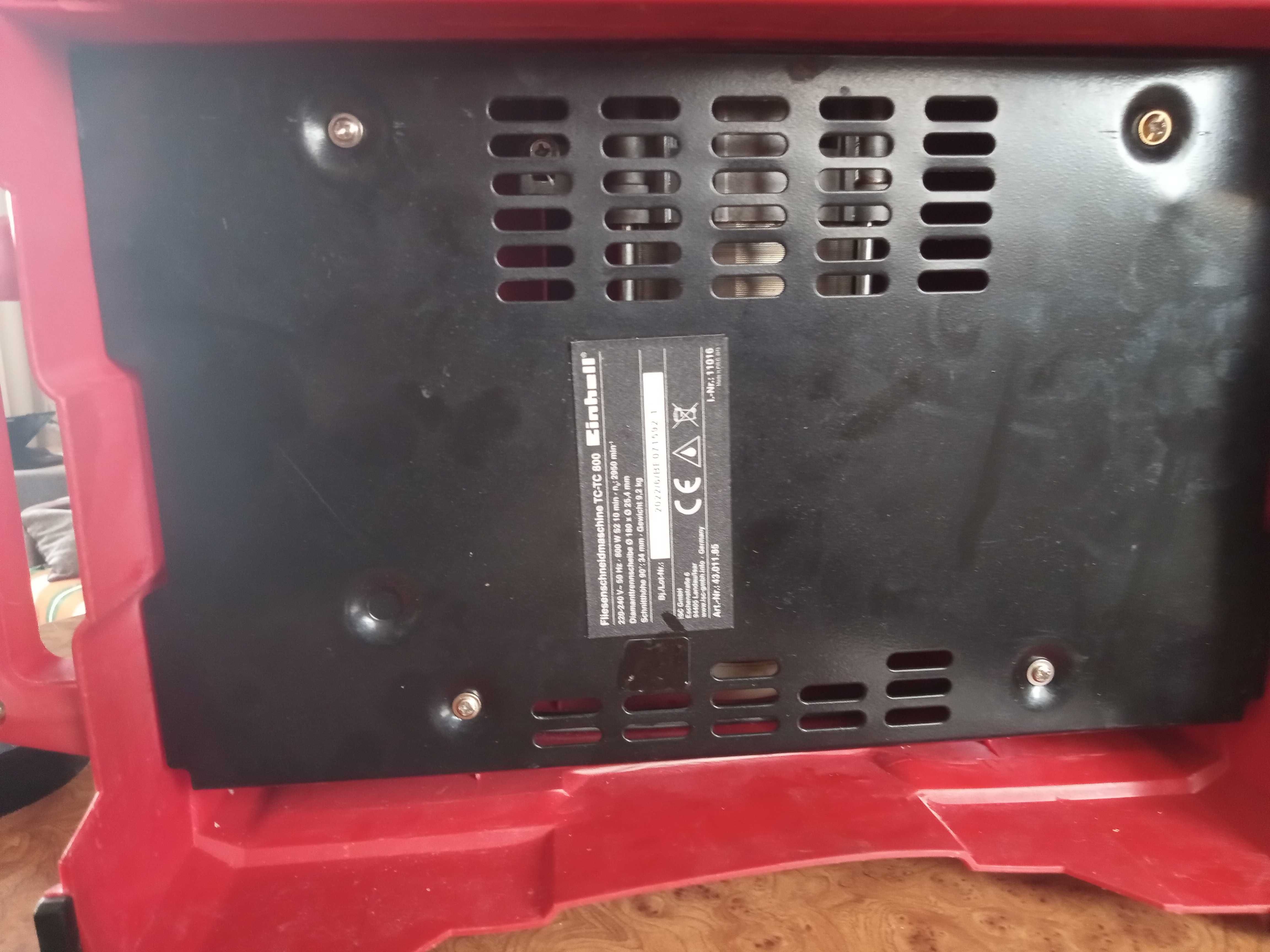 Piła elektryczna Einhell do glazury uszkodzona i niekompletna