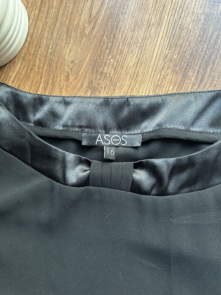 Czarna sukienka ASOS mala czarna 16