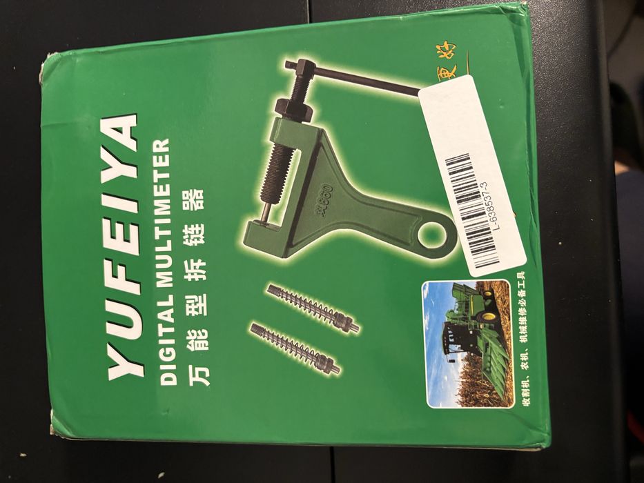 Ferramenta para Remoção de Correntes – YUFEIYA X860 (Nova na Caixa