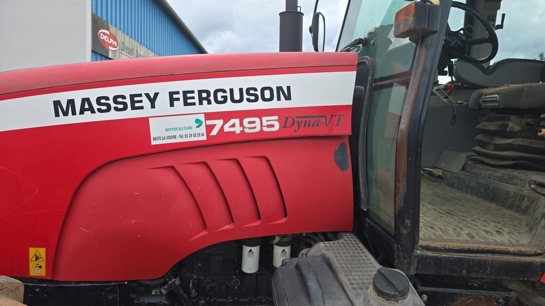 Massey Ferguson 7495 klima 200km jak 7490 vario dynaVT