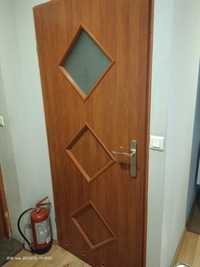 Drzwi wewnętrzne pokojowe i łazienkowe 80 cm