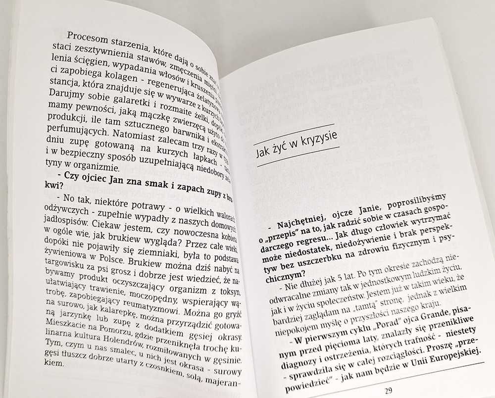 Ojca Grande przepisy na zdrowe życie cz. II M. i T. Woźniakowie