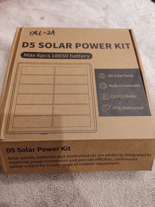 D5L solar słoneczny 5 w power kit