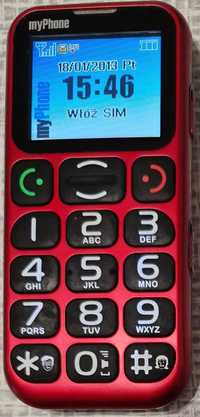 Telefon komórkowy. MYPHONE 1045 Simply Plus dla seniora
