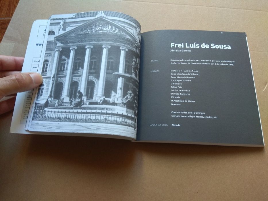 [Livro] Edição Didática de "Frei Luís de Sousa", de Almeida Garrett