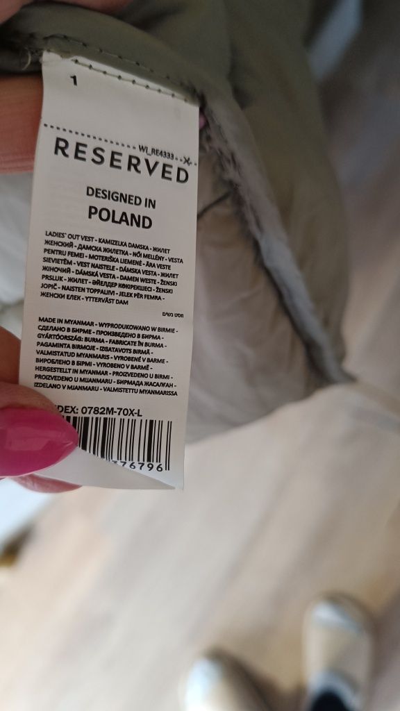 Kamizelka długa Reserved L