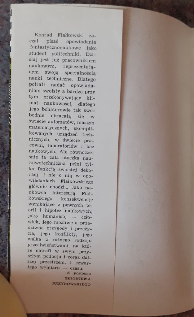 Konrad Fijałkowski - Poprzez piąty wymiar [WYD.NK I/1967] BDB STAN