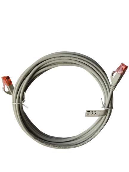 Kabel sieciowy DIDITUS CAT 6 U-UTP Patch Cord RJ45 dł. 4m szary