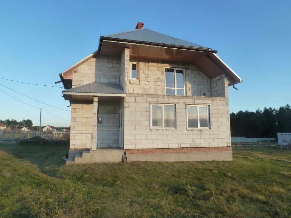 Продається будинок незавершене будівництво + ділянка 15 сот.