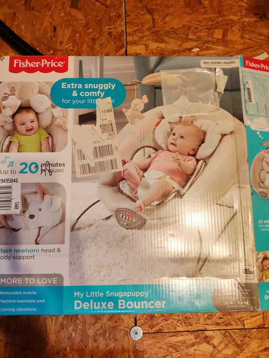 Bujaczek dla niemowlaka z muzyką