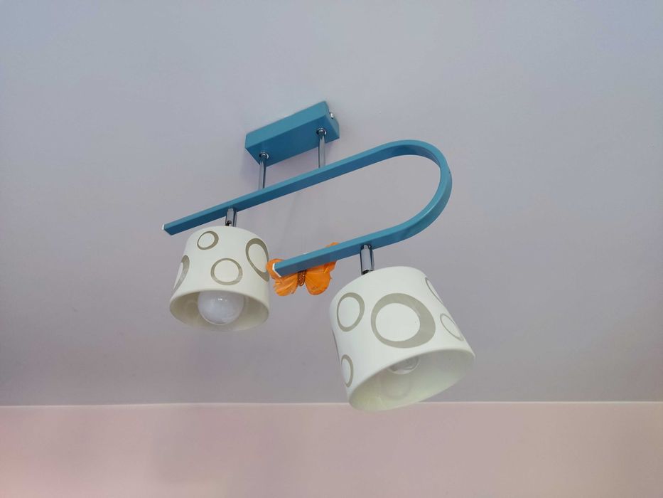 Lampa sufitowa do pokoju dla chłopca - śliczna - wysyłka za 4 zł