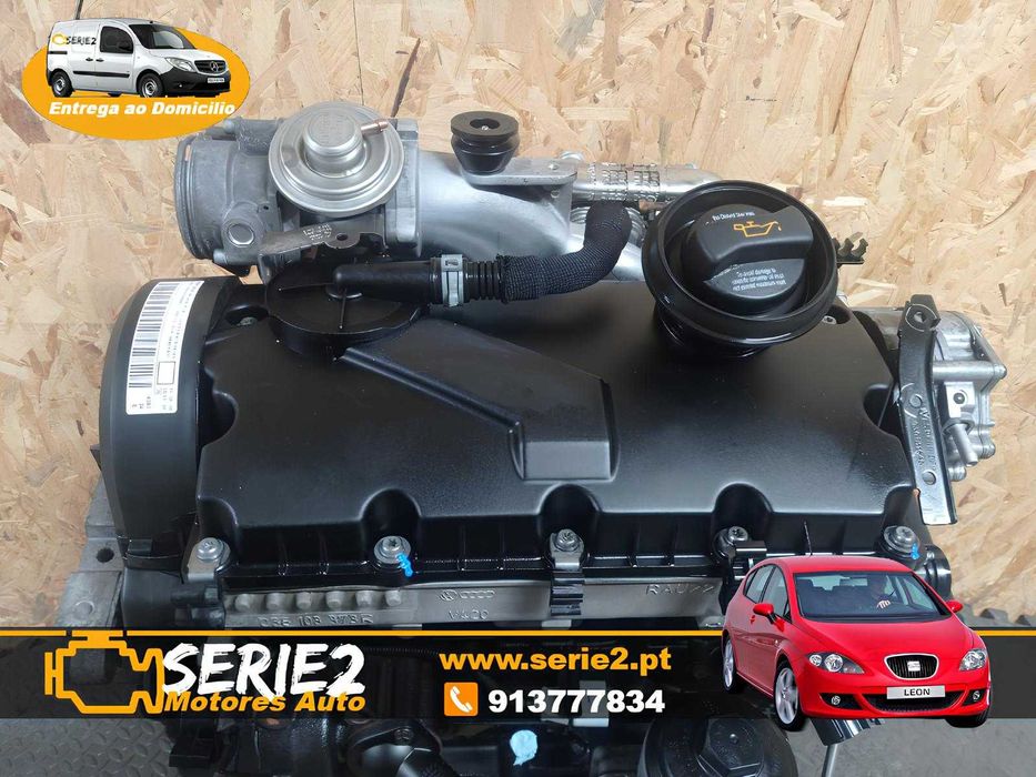 Motor Seat Leon II 1.9 TDI 105cv - BXE