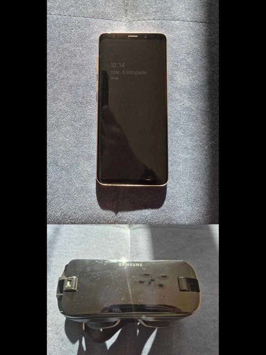 Samsung S9+ sunrise gold Dual Sim & Samsung Gear VR RM325