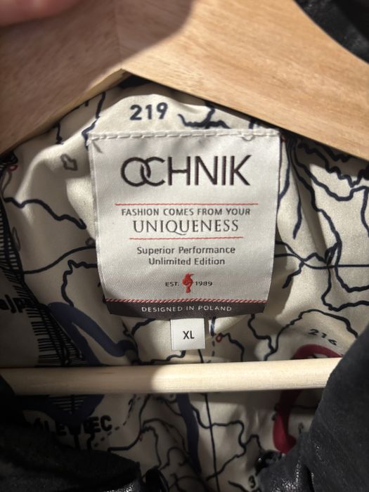 Kurtka męska skórzana Ochnik