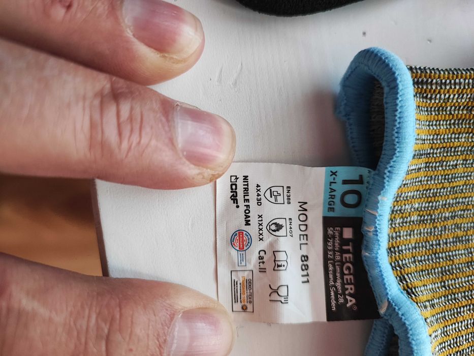 RĘKAWICE OCHRONNE infiniti 8811 cut D