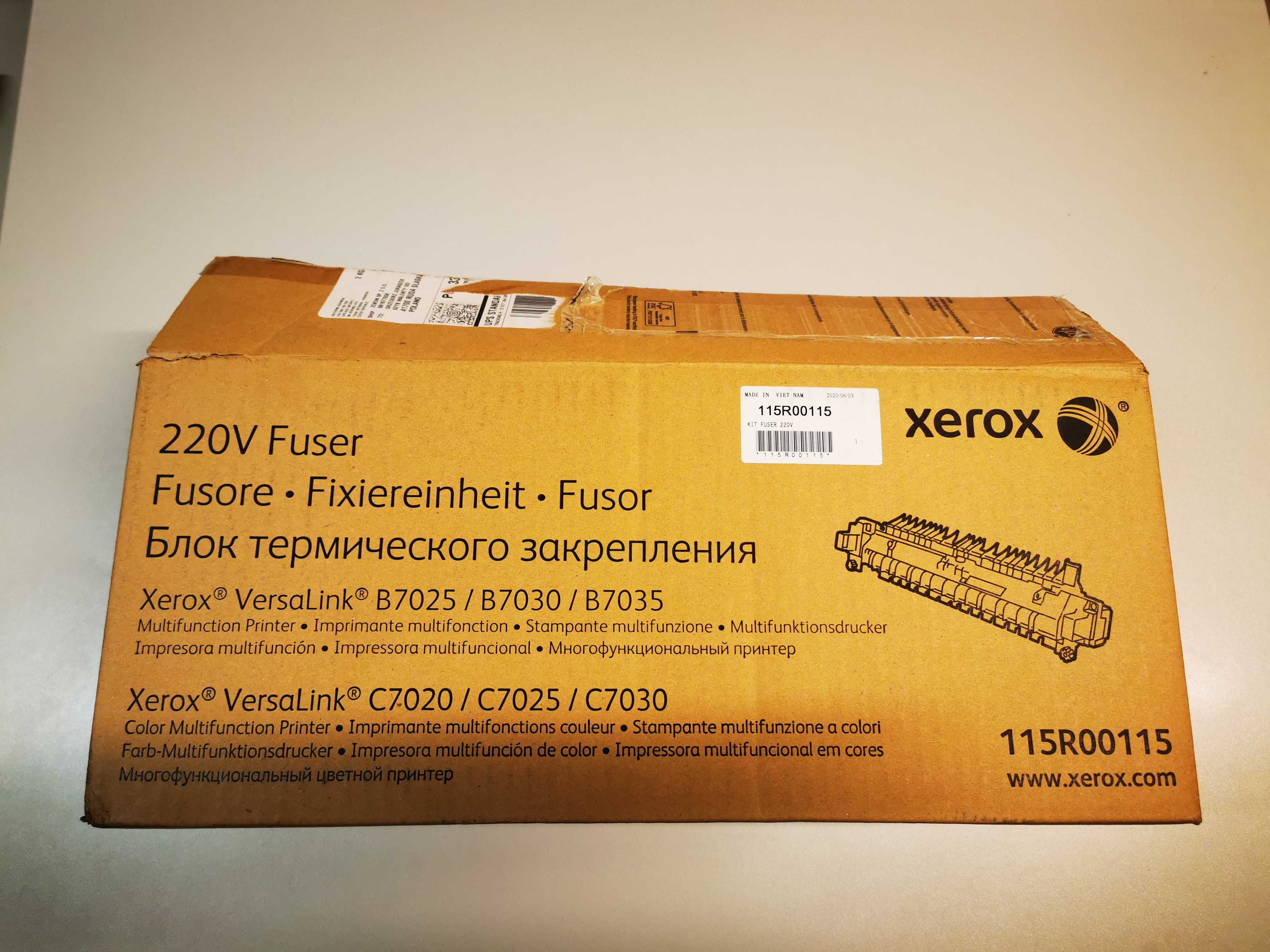 Fuser Xerox 115R00115 utrwalacz do VersaLink B7025,B7030,B7035 NOWY