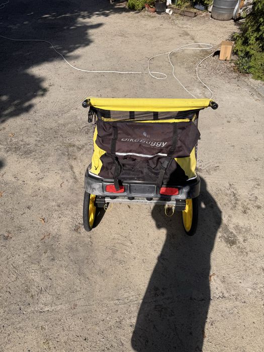 Przyczepka rowerowa dwuosobowa