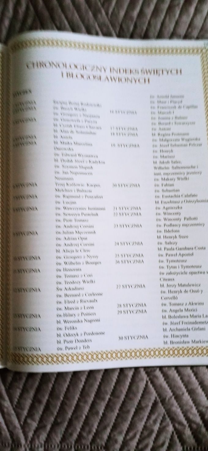Księga-imiennik świętych imion
