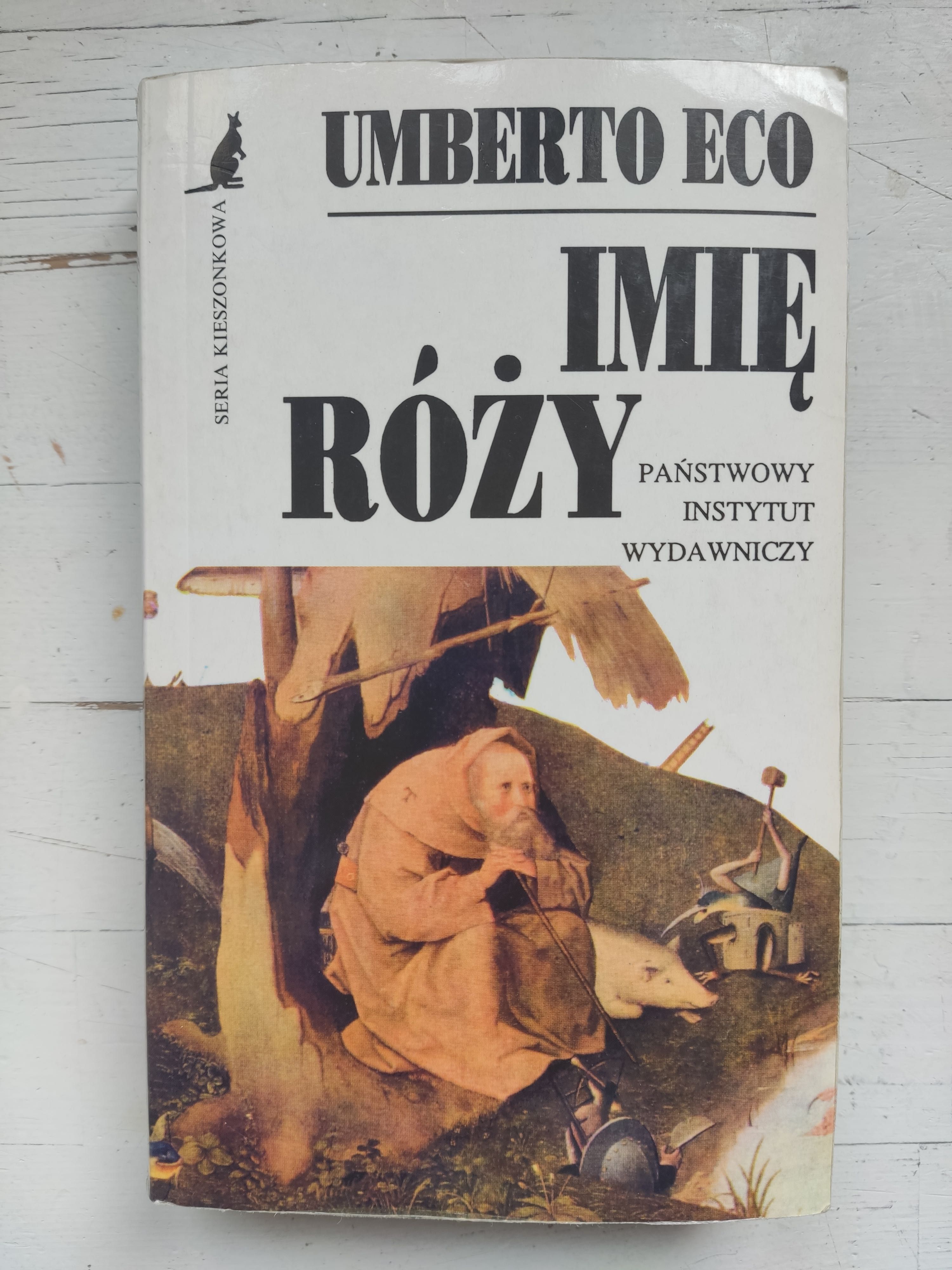 Umberto Eco Imię róży + Baudolino 2 książki