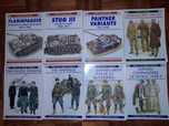 Livros Osprey exército alemão 2ª guerra Panzer Panther Afrikakorps