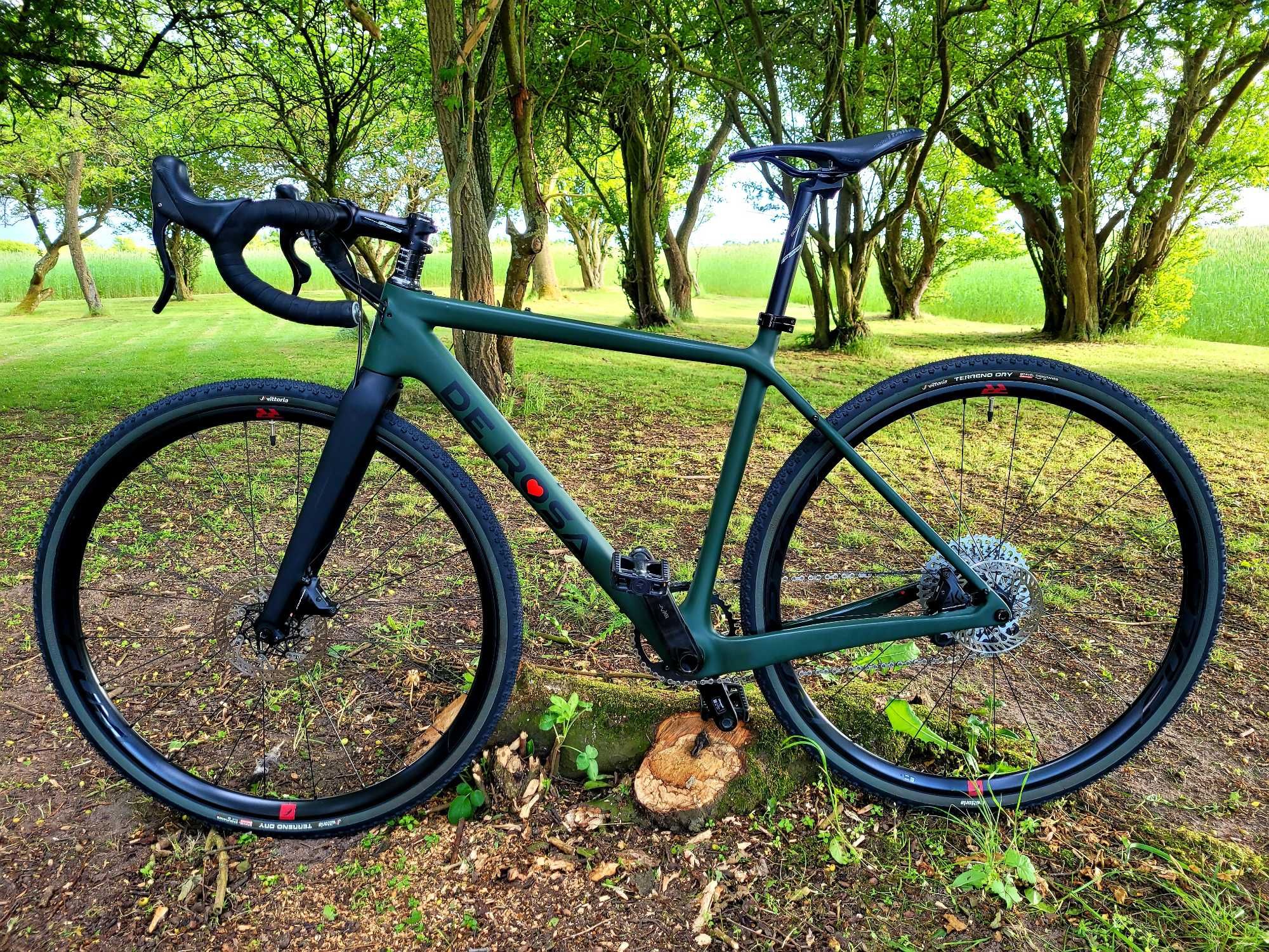 DE ROSA GRAVEL CARBON, 21200zł nowy, 2024rok, jak nowy!,najtaniej w PL