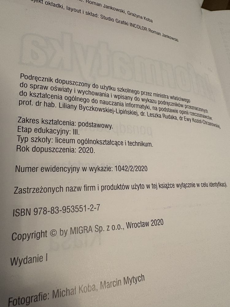 Teraz Bajty 2 Informatyka zakres podstawowy