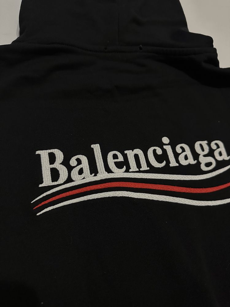 худи Balenciaga M logo rick owens vetements alpha stussy  number nine