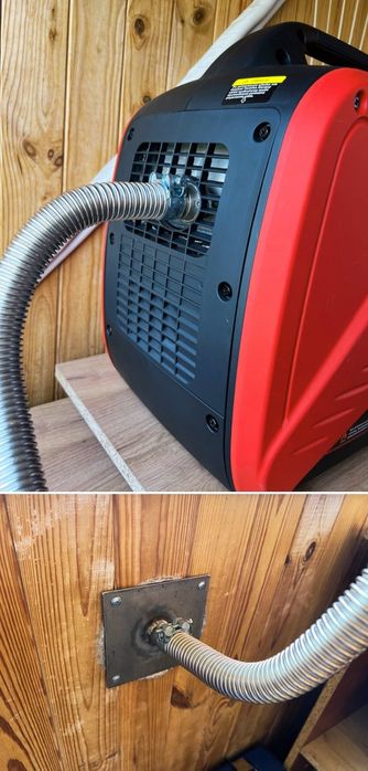 Генератор Fogo F3001iS 2,5 кВт інверторний+вихлоп+стіл