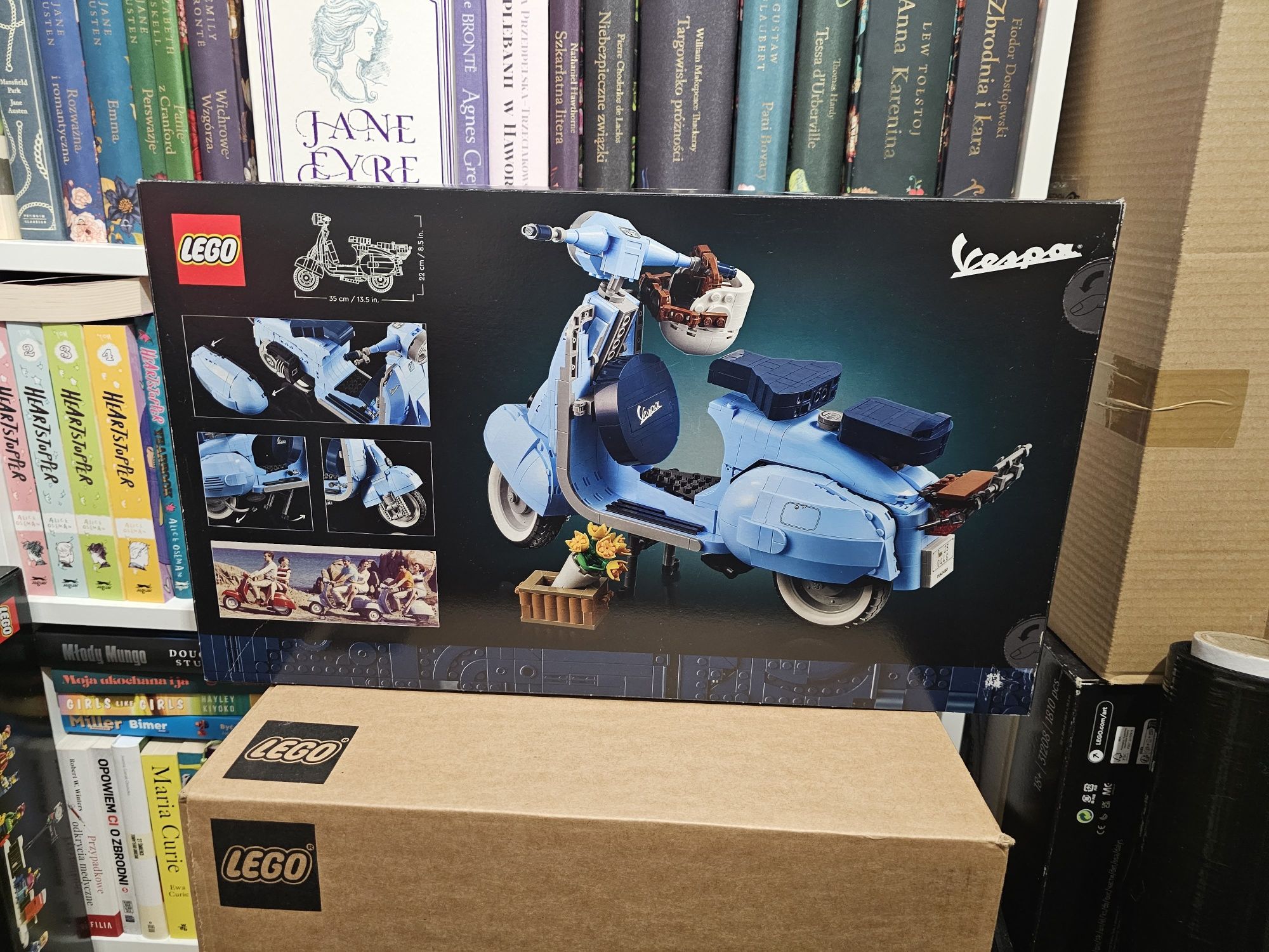 Klocki Lego 10298 skuter Vespa