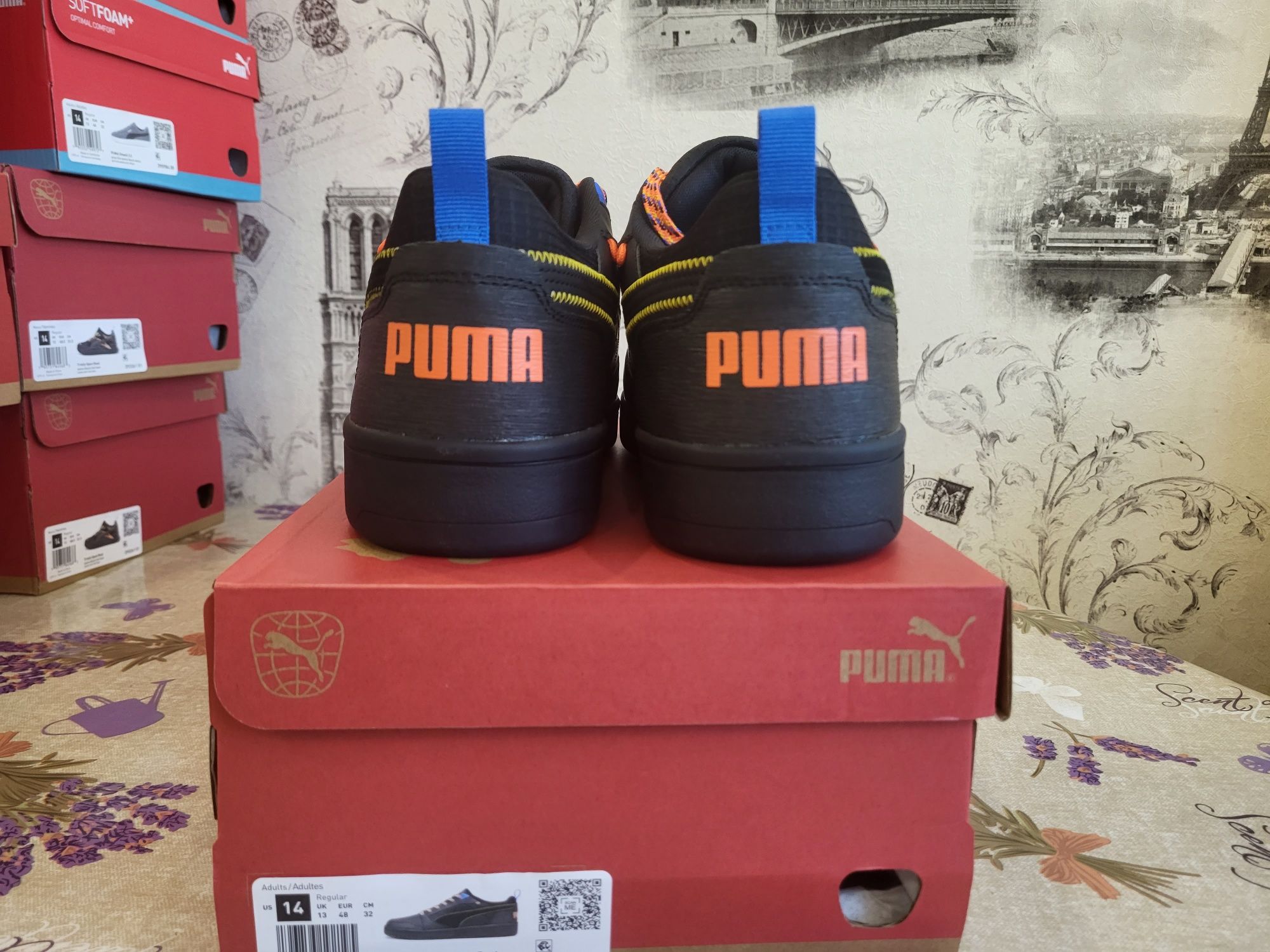 PUMA Rebound v6 Low Open Road Men's Sneakers Розмір 48
